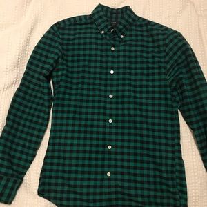 Men’s Slim Jcrew Oxford Flannel